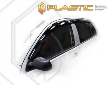 2 099 р. Ветровики дверейClassic полупрозрачныйSkodaFabia хэтчбэк2004-20076Y2Chrome molding=120,  2010030314723  с доставкой в г. Керчь. Увеличить фотографию 1