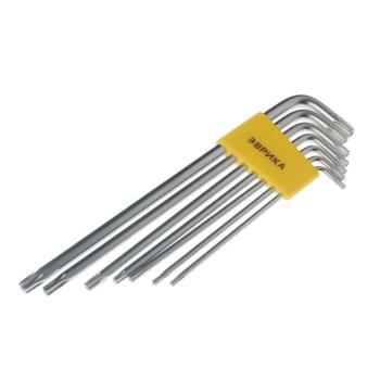 266 р. Набор ключей TORX T10-Т40 Г-образных экстрадлинных 7 предметов ЭВРИКА ЭВРИКА er-25107xlt  с доставкой в г. Керчь. Увеличить фотографию 2