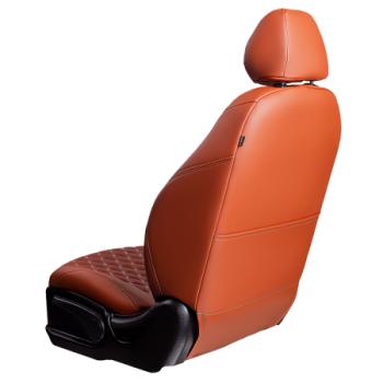 13 949 р. Комплект чехлов для сидений (ЦЗС Орегон) БАЙРОН ст БАЙРОН Lord Autofashion  Лада Нива 4х4  2121 (1977-2019) 3 дв. дорестайлинг (коричневый, вставка коричневая, строчка бежевая)  с доставкой в г. Керчь. Увеличить фотографию 3