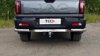 28 699 р. Фаркоп (надпись JAC T9, шар E)  автомобиля  ТСС Тюнинг JAC T9 4WD 2024  tcu00428  с доставкой в г. Керчь. Увеличить фотографию 1
