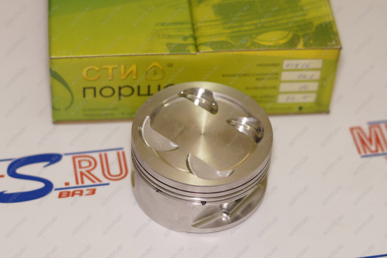 15 749 р. Поршни СТИ 219.15 (84,0, h=26,2 ремонт супер-авто безвтык, клапана std, 1,51,52,0) СТИ 688245992  с доставкой в г. Керчь