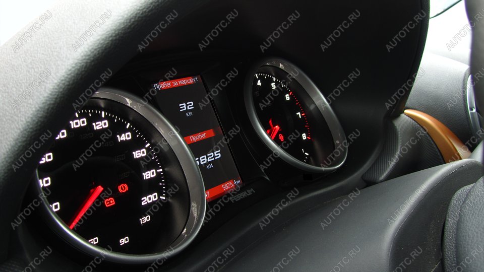 16 777 215 р. Электронная комбинация Renault Logan, Largus, Sandero GAMMA GF-890 (silver) Ferrum 688247240  с доставкой в г. Керчь