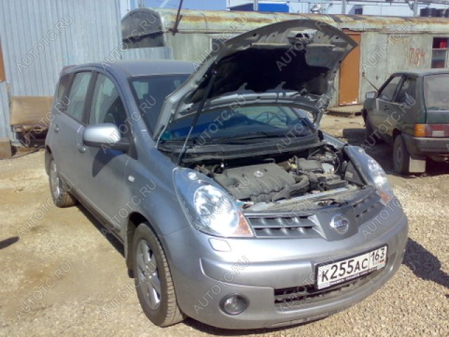 3 499 р. Упор капота ТехноМастер  Nissan Note  1 (2004-2013) E11 дорестайлинг, E11 рестайлинг  с доставкой в г. Керчь