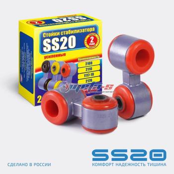 1 899 р. Стойки стабилизатора в сборе 1118 Калина, 2170 Приора SS20 (ПУ SPORT) SS20 688248043  с доставкой в г. Керчь. Увеличить фотографию 1