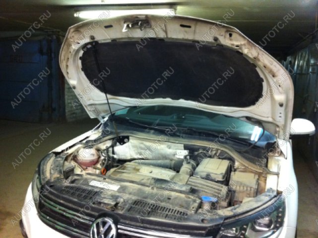 3 499 р. Упор капота ТехноМастер  Volkswagen Tiguan  NF (2006-2017) дорестайлинг, рестайлинг  с доставкой в г. Керчь