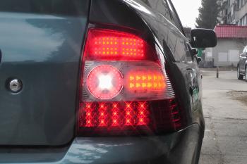 4 999 р. Фонари задние Lada Priora Flash Элекомм 688247369  с доставкой в г. Керчь. Увеличить фотографию 1