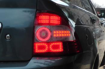 4 999 р. Фонари задние Lada Priora Flash-2 Элекомм 688247370  с доставкой в г. Керчь. Увеличить фотографию 1
