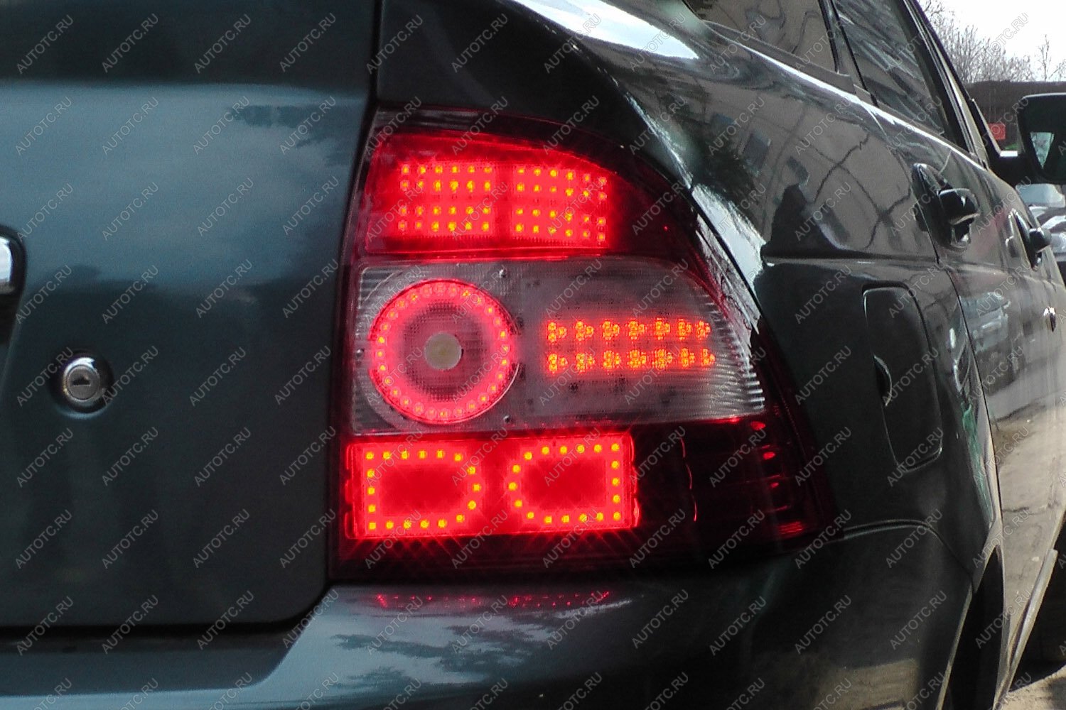 4 999 р. Фонари задние Lada Priora Flash-2 Элекомм 688247370  с доставкой в г. Керчь