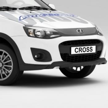 1 389 р. Накладка бампера переднего CROSS Автопродукт Autoproduct 688249215  с доставкой в г. Керчь. Увеличить фотографию 1