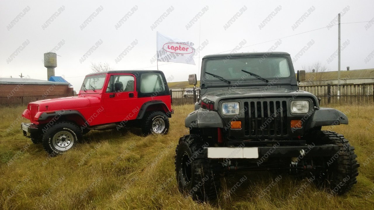 20 999 р. Расширители арок Jeep Wrangler LAPTER (YJ) LAPTER 688249246  с доставкой в г. Керчь