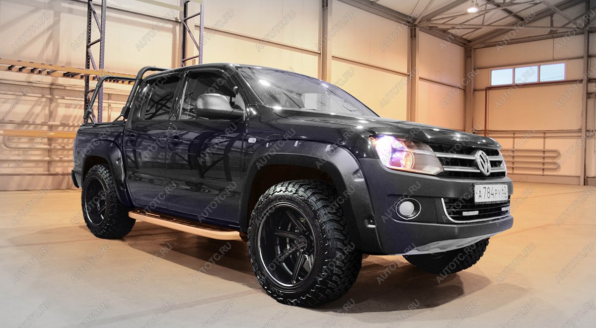 13 399 р. Расширители арок Volkswagen Amarok LAPTER (ABS, под покраску) LAPTER 688249257  с доставкой в г. Керчь
