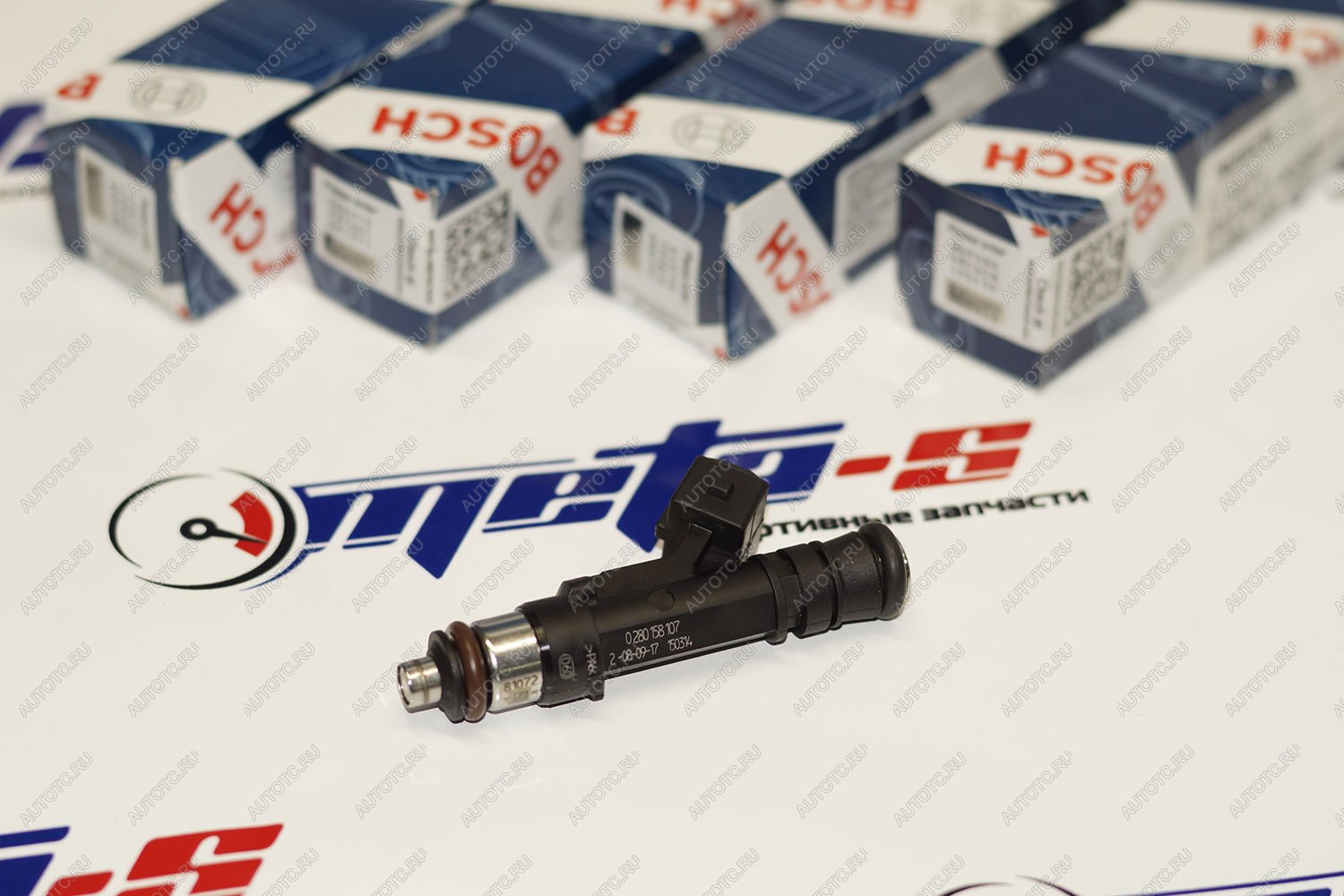 9 399 р. Форсунки топливные 192cc Bosch 0 280 158 107 (4 шт. оригинал) Волга BOSCH 688246351  с доставкой в г. Керчь