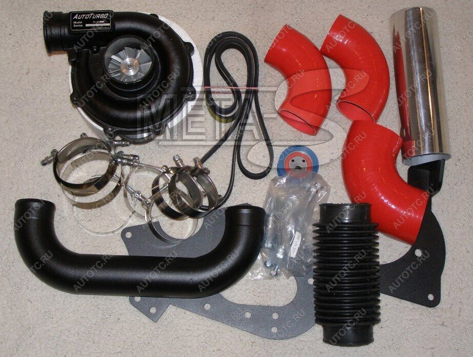 48 199 р. Комплект с нагнетателем ПК23-e для ам 2123 Шеви-Нива Optibelt 688245694  с доставкой в г. Керчь
