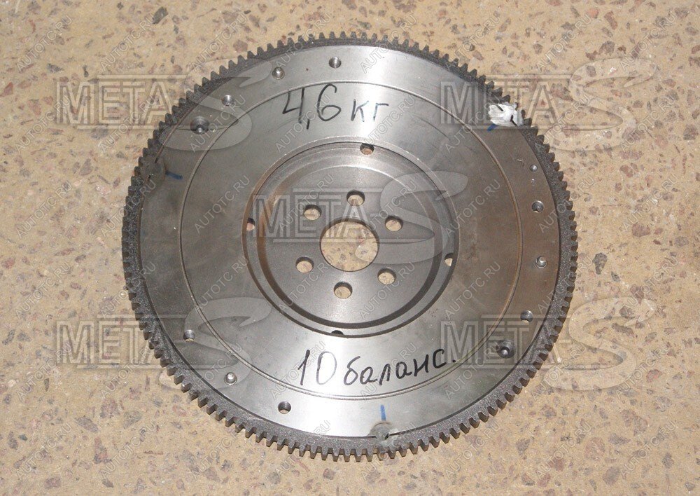 4 649 р. Маховик 2110 100Деталей (облегченный) META-S 688245711  с доставкой в г. Керчь