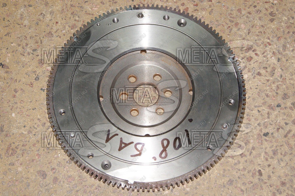 4 649 р. Маховик 2110-8 100Деталей (облегченный 2110 с венцом 2108) META-S 688245713  с доставкой в г. Керчь
