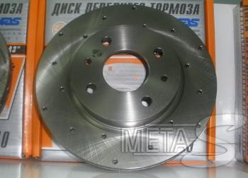 3 999 р. Диски тормозные Alnas 2110-02 с перфорацией Alnas 688247049  с доставкой в г. Керчь. Увеличить фотографию 1