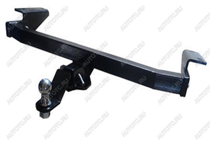 11 849 р. Фаркоп (съемное крепление шара под американский квадрат) DZK Toyota Land Cruiser Prado J120 (2002-2009) (стальной, шар Е)  с доставкой в г. Керчь