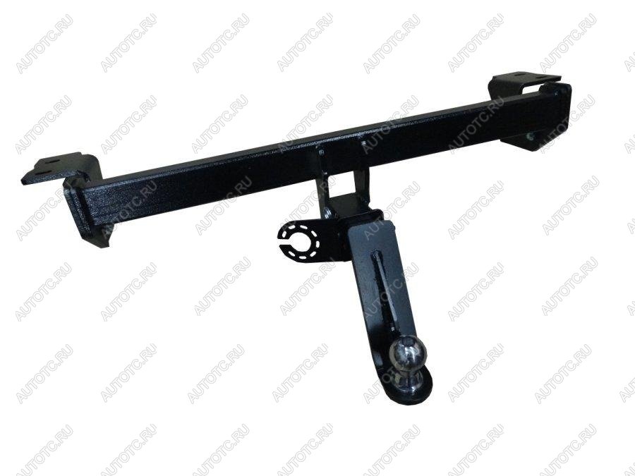 10 299 р. Фаркоп (съемное крепление шара под американский квадрат) DZK Toyota Prius XW30 дорестайлинг (2009-2011) (стальной, шар Е)  с доставкой в г. Керчь