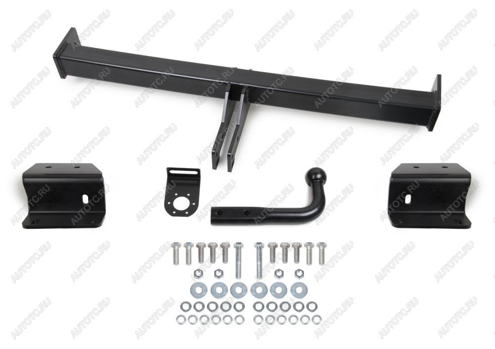 6 199 р. Фаркоп (крепление шара на двух болтах) Atlas Hyundai Tucson NX4 (2020-2022) (стальной с порошковым покрытием, шар A (F20))  с доставкой в г. Керчь