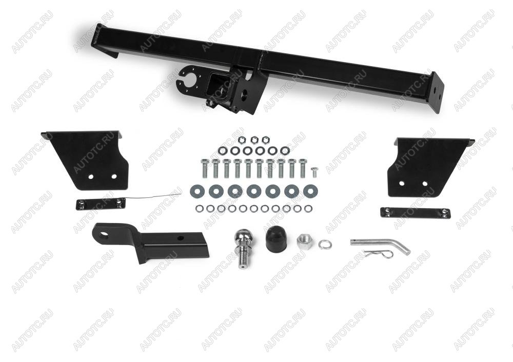 11 599 р. Фаркоп (съемное крепление шара под американский квадрат) Atlas  Nissan Qashqai ( 1,  2) (2007-2022) дорестайлинг, J10 рестайлинг, J11 дорестайлинг, J11 рестайлинг (стальной с порошковым покрытием, шар Е)  с доставкой в г. Керчь