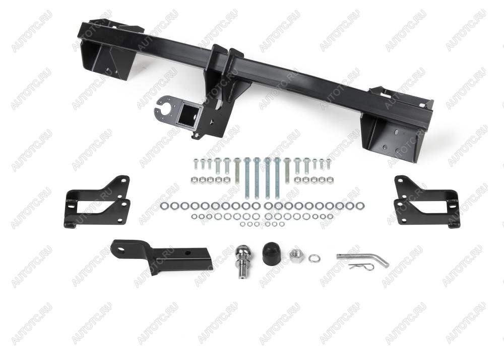 9 999 р. Фаркоп (съемное крепление шара под американский квадрат) Atlas  Mitsubishi Outlander  GF (2012-2022) дорестайлинг, 1-ый рестайлинг, 2-ой рестайлинг, 3-ий рестайлинг (стальной с порошковым покрытием, шар Е)  с доставкой в г. Керчь