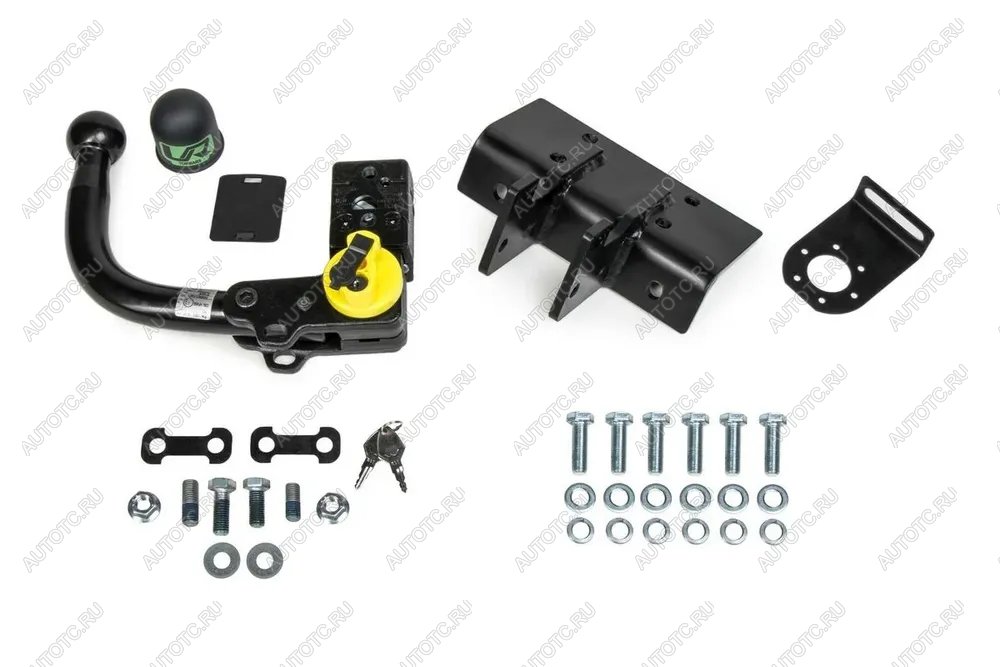 34 599 р. Фаркоп (быстросъемное крепление шара) Atlas  Toyota Land Cruiser Prado  J150 (2009-2020) дорестайлинг, 1-ый рестайлинг, 2-ой рестайлинг (стальной с порошковым покрытием, шар V (A40V, W5))  с доставкой в г. Керчь