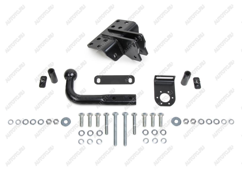 8 399 р. Фаркоп (крепление шара на двух болтах) Atlas  Toyota RAV4 ( XA305,  XA30) (2005-2013) 5 дв. дорестайлинг, 5 дв. 2-ой рестайлинг (стальной с порошковым покрытием, шар A (F20))  с доставкой в г. Керчь