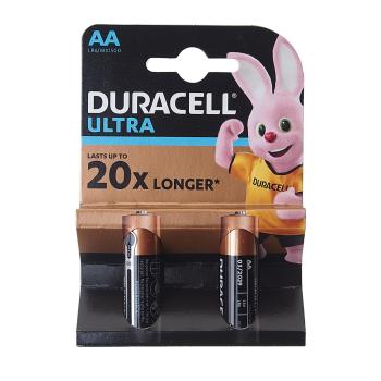 299 р. Батарейка AA LR6 1.5V блистер 2шт. (цена за 1шт.) Alkaline Ultra Power DURACELL DURACELL lr6u-2bl  с доставкой в г. Керчь. Увеличить фотографию 1
