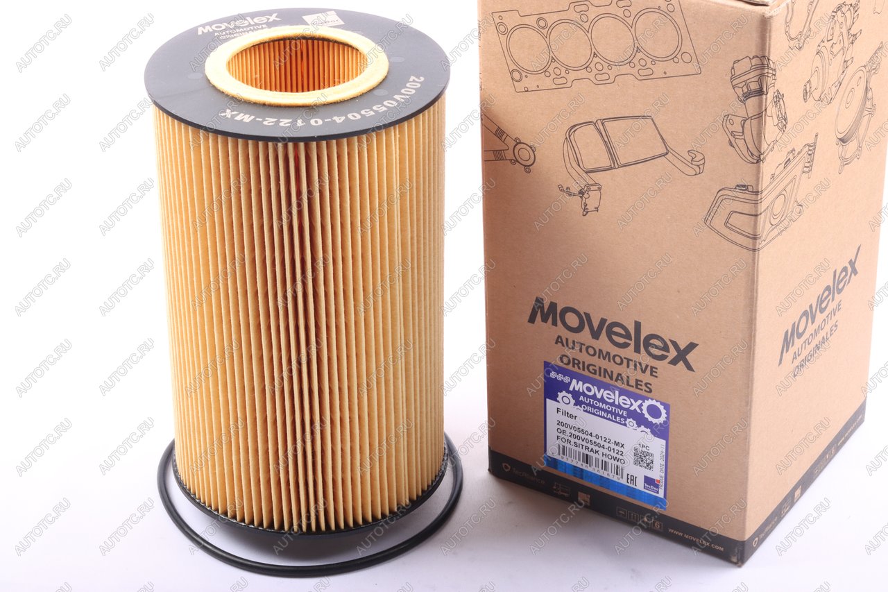 1 449 р. Фильтр масляный SITRAK HOWO дв.MC11,MC13 MOVELEX MOVELEX 200v055040122-mx  с доставкой в г. Керчь