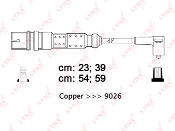 2 569 р. Провод высоковольтный VW Golf 4 AUDI A3,A4 (1.6) комплект LYNX LYNX spe8013  с доставкой в г. Керчь. Увеличить фотографию 1