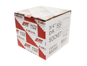 2 879 р. Головка торцевая 34 55мм 12-ти гранная L=76мм JTC JTC TOOLS CO., LTD jtc-65355  с доставкой в г. Керчь. Увеличить фотографию 3