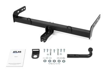 6 949 р. Фаркоп (крепление шара на двух болтах) Atlas Toyota RAV4 XA50 5 дв. дорестайлинг (2018-2025) (стальной, шар A (F20))  с доставкой в г. Керчь. Увеличить фотографию 2