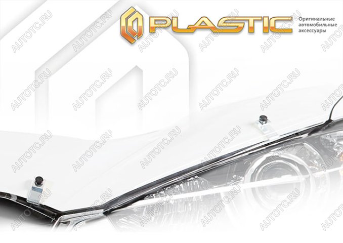 2 079 р. Дефлектор капота Classic прозрачный CA Plastic на Changan Alsvin III поколение, седан, рынок РФ 2018 - н.в.  с доставкой в г. Керчь