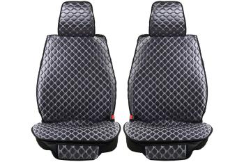 3 899 р. Каркасные накидки для сидений автомобиля из велюра Silver Серый Seintex 317676  с доставкой в г. Керчь. Увеличить фотографию 1