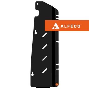 Защита топливопровода (V-1,5 6DCT) ALFeco Jetour X70 (2023-2025) рестайлинг (алюминий 3 мм)