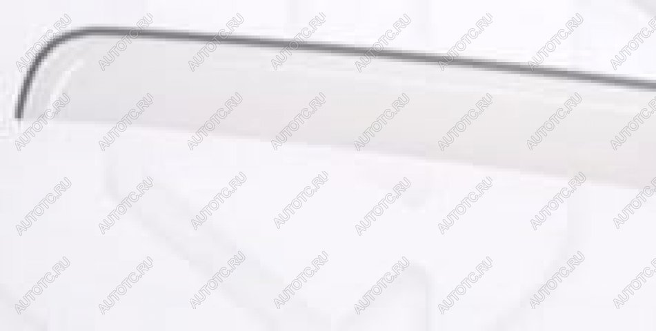 2 079 р. Козырек заднего стекла CA-Plastiс  Toyota Corolla  E150 (2009-2013) седан рестайлинг (Шелкография белая)  с доставкой в г. Керчь
