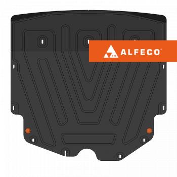 3 699 р. Защита картера и КПП (V-all) ALFECO Geely Monjaro (2022-2025) (сталь 2 мм)  с доставкой в г. Керчь. Увеличить фотографию 3