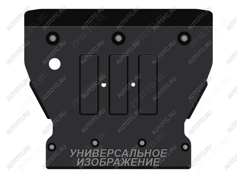 2 899 р. Защита МКПП (V-2,1D МТ RWD) ALFECO Mercedes-Benz Sprinter W910 (2018-2025) (сталь 2 мм)  с доставкой в г. Керчь