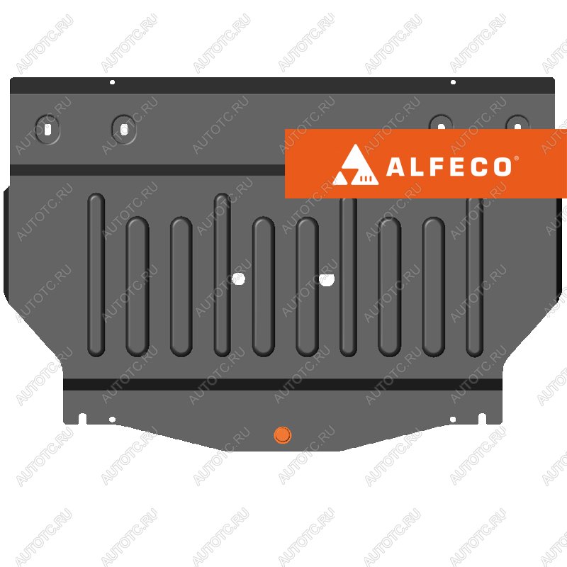 11 249 р. Защита картера и КПП (V-all) ALFECO Changan CS55 дорестайлинг (2017-2018) (алюминий)  с доставкой в г. Керчь