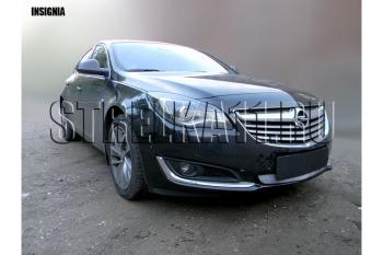 3 179 р. Защита радиатора Стрелка11 Стандарт  Opel Insignia  A (2013-2017) рестайлинг седан, рестайлинг, хэтчбэк, универсал рестайлинг (хром)  с доставкой в г. Керчь. Увеличить фотографию 2