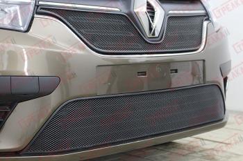 Защита радиатора (низ) Стандарт Renault Logan 2 рестайлинг (2018-2025)