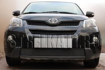 759 р. Зимняя заглушка решетки радиатора (низ) Стрелка11  Toyota Urban Cruiser (2008-2016) 5 дв. (черная)  с доставкой в г. Керчь. Увеличить фотографию 2