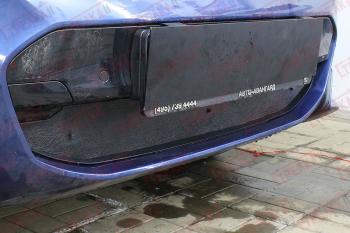 Зимняя заглушка в бампер на стяжке (2.0i/2.0d/3.0d, AT, Base) Стрелка11 BMW X3  G01 (2017-2021) дорестайлинг