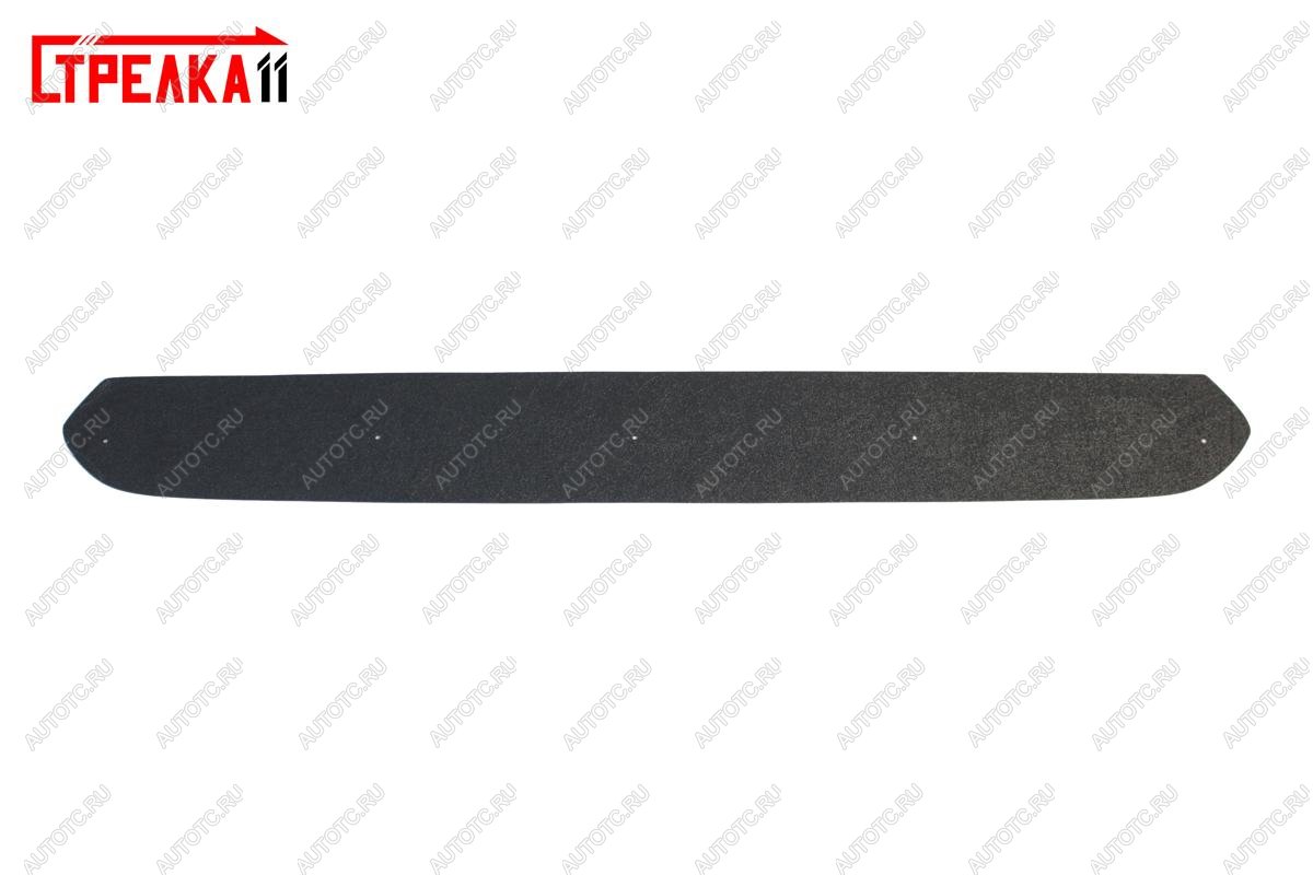 1 179 р. Зимняя защита на стяжке (низ) Стрелка11 Ford Focus 2 хэтчбэк 3 дв. рестайлинг (2007-2011) (черная)  с доставкой в г. Керчь