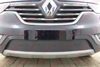 Зимняя защита на стяжке (низ) Стрелка11 Renault Koleos 2 (2016-2025) (черная)