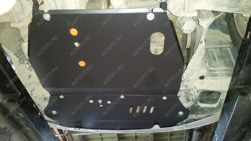 12 399 р. Защита картера и кпп (2 части) (V-2,4;3,0) ALFECO  Mitsubishi Eclipse (1999-2005) (алюминий 3 мм)  с доставкой в г. Керчь