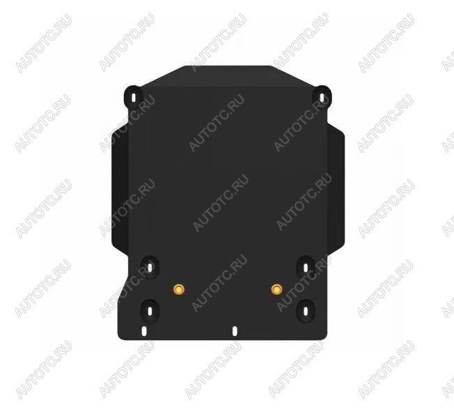 8 249 р. Защита КПП (V-0.7) ALFECO  Mitsubishi Pajero Mini  H53/H58 (1998-2012) (алюминий)  с доставкой в г. Керчь