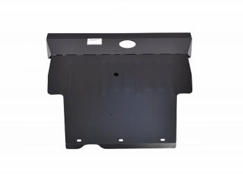 Защита КПП (V-3,0TD) (5dv) ALFECO Nissan Patrol  5 (2001-2010) Y61 1-ый рестайлинг, Y61 2-ой рестайлинг (алюминий)