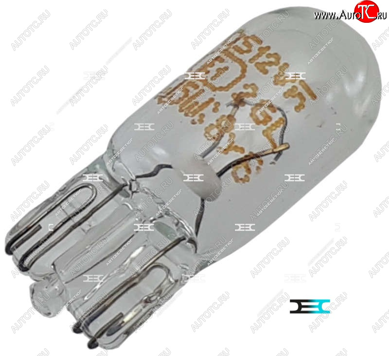 7 р. Автолампа безцокольная 12V -5W (W5W) (W2,1x9,5d) МАЯК  Acura CL  YA1 (1996-1999) купе  с доставкой в г. Керчь