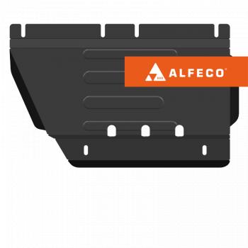 Защита РК (V-2,0 MT 4WD) ALFECO JAC T8 (2018-2023) Pickup Double Cab (сталь 2 мм)